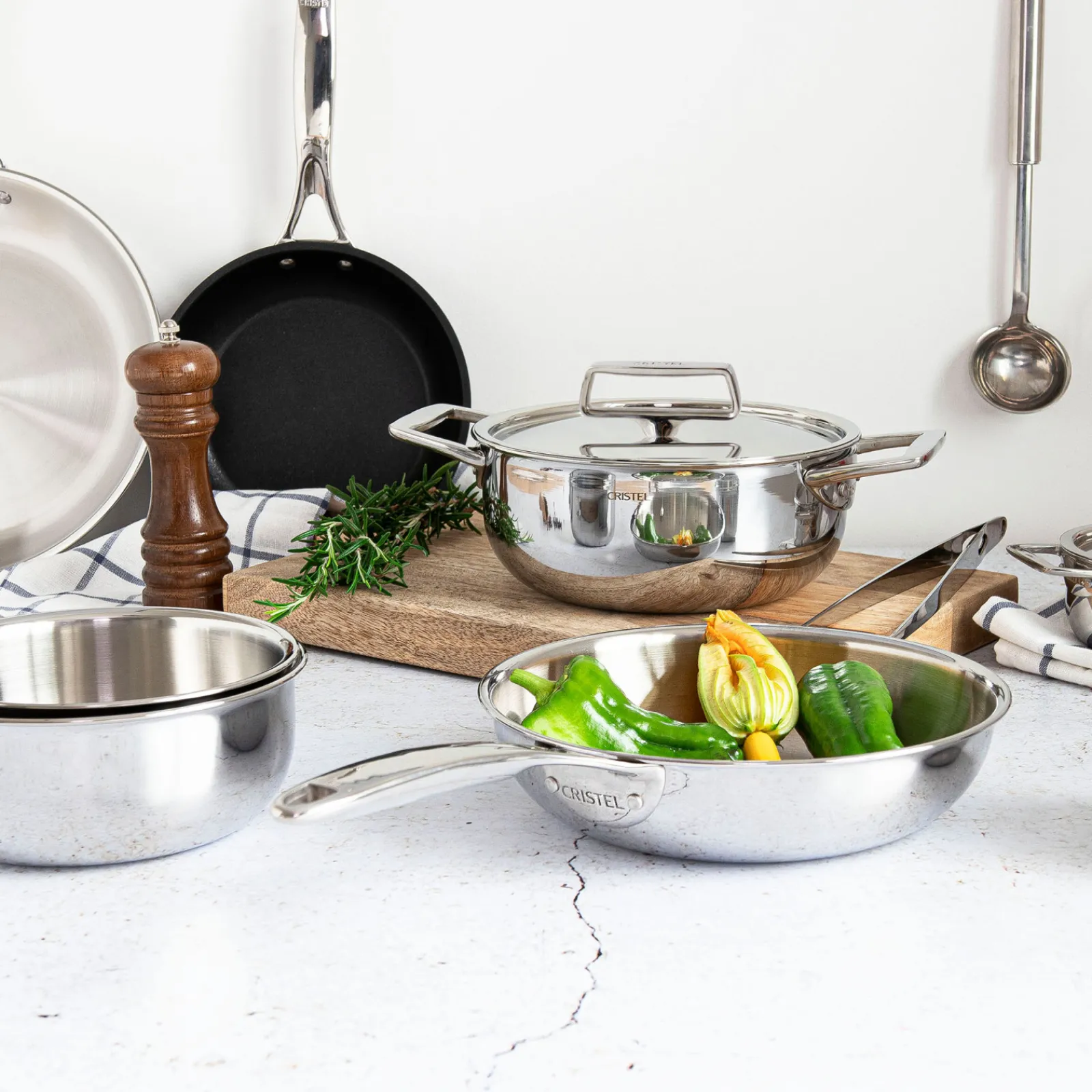 CRISTEL Faitout inox