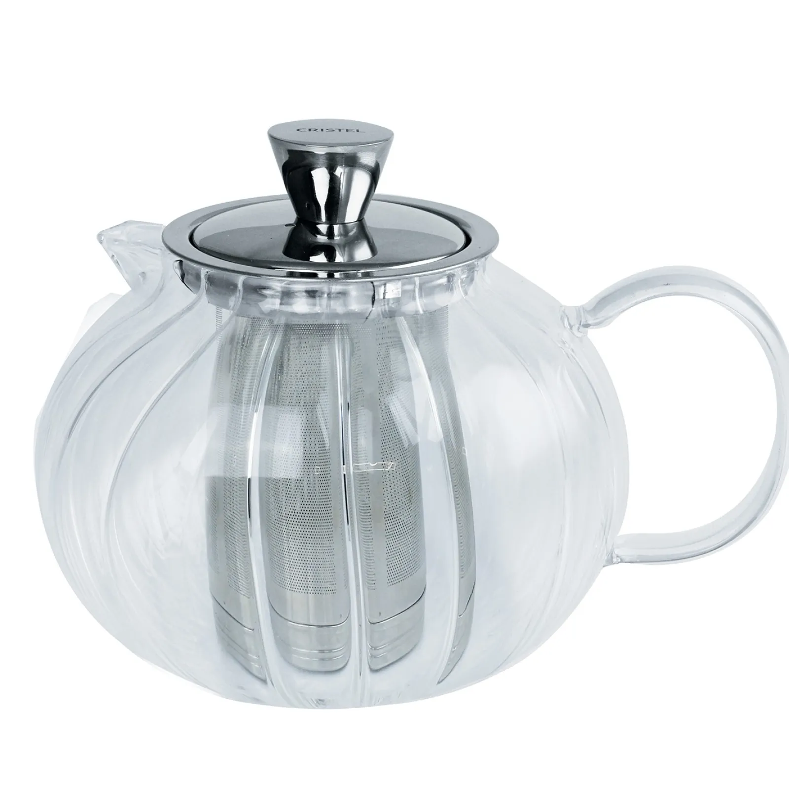 CRISTEL Gyokuro - théière ronde en verre avec filtre dévissable