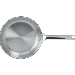 CRISTEL Poêle en inox brossé