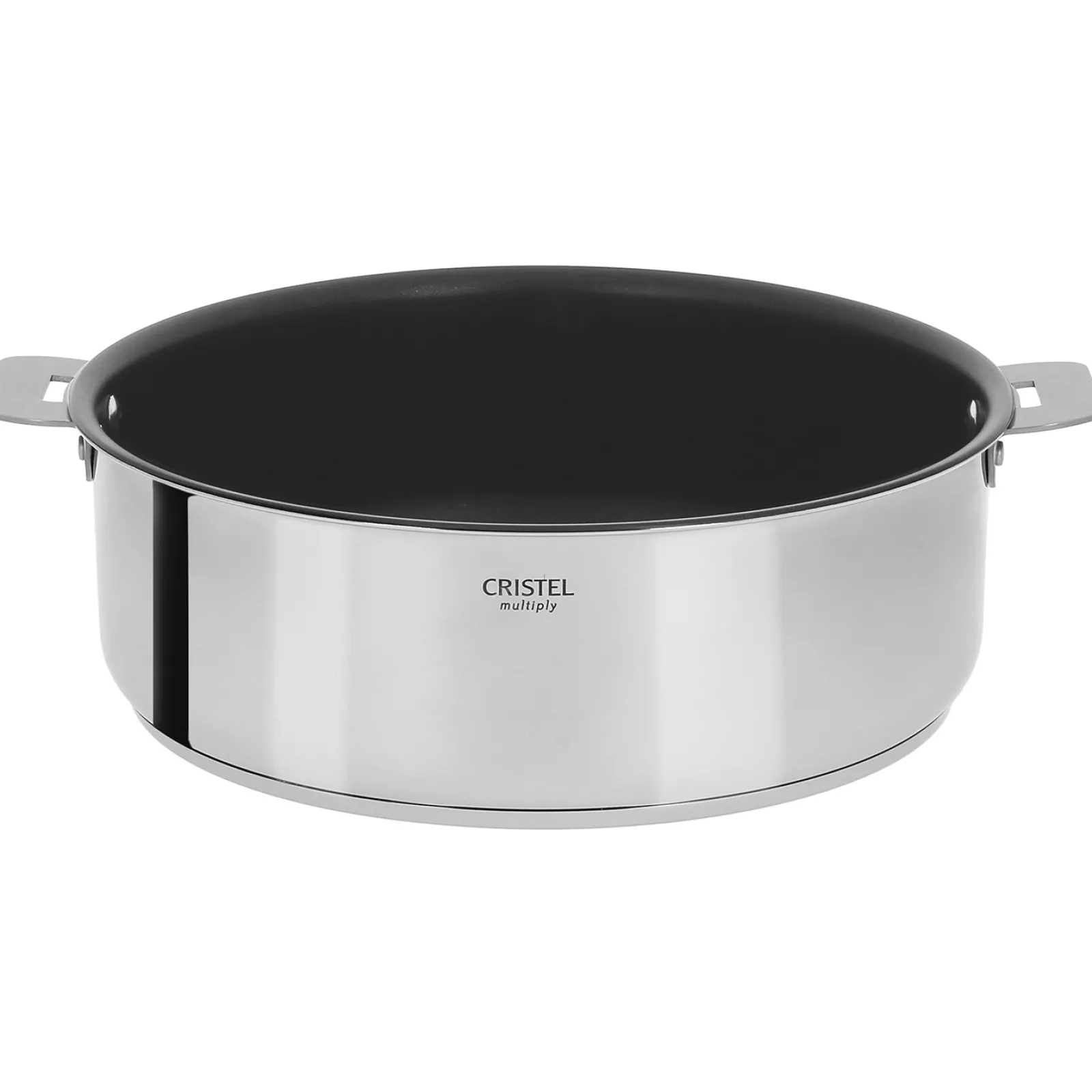 CRISTEL Sauteuse inox antiadhésive Multiply amovible