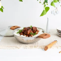 CRISTEL Wok inox